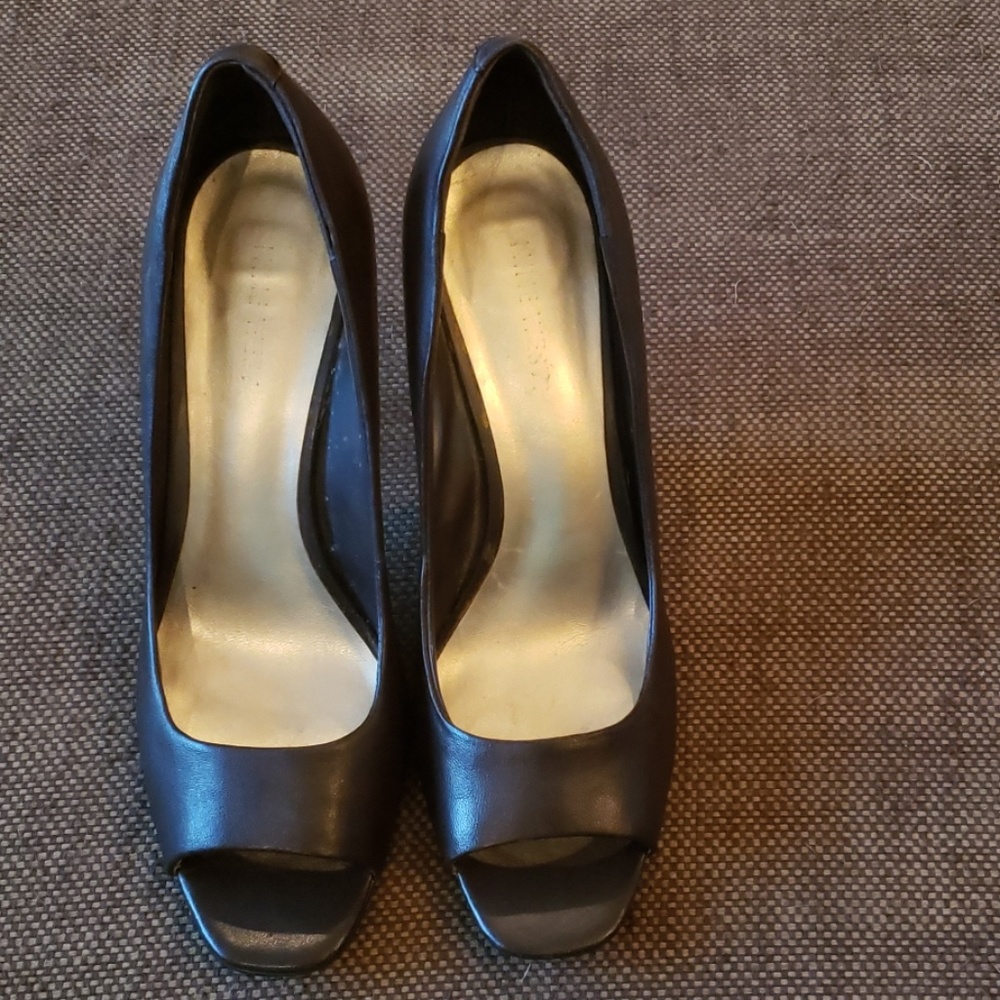 Nine West Chocolate Brown Pump Heel 7.5